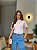 T-SHIRT GOLA ALTA LISA - ROSA ROMANTIC - Imagem 1
