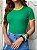 T-SHIRT CANELADA BICOLOR - VERDE BANDEIRA - Imagem 3