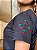 T-SHIRT CEREJAS BORDADO NA MANGA - PRETO - Imagem 2