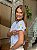 T-SHIRT ABACAXI BORDADO NA MANGA - BRANCO - Imagem 3