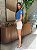 T-SHIRT FLOR BORDADO NA MANGA - AZUL JEANS - Imagem 4