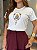 T-SHIRT DTF TERÇO NOSSA SENHORA - OFF WHITE - Imagem 3