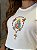 T-SHIRT DTF TERÇO NOSSA SENHORA - OFF WHITE - Imagem 2