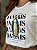 T-SHIRT DTF O TEU OLHAR JAMAIS SE AFASTOU DE MIM - BRANCO - Imagem 2