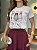 T-SHIRT DTF DIOR PASSAROS - ROSA ROMANTIC - Imagem 3
