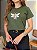 T-SHIRT DTF ABELHA RAINHA - VERDE MILITAR - Imagem 3