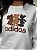 MOLETOM DTF ADIDAS URSO - OFF WHITE - Imagem 2