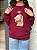 MOLETOM DTF URSO DONUTS - VINHO - Imagem 3