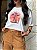 CROPPED OVERSIZED DTF LET´S GO GIRLS - OFF WHITE - Imagem 3