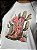 CROPPED OVERSIZED DTF BOTA ROSA E FLORES - OFF WHITE - Imagem 2