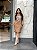 VESTIDO DRESS DTF BOTA AZUL E FLORES - MARROM TERRA - Imagem 4