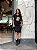 VESTIDO DRESS DTF BOTA ROSA E FLORES - PRETO - Imagem 4