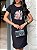 VESTIDO DRESS DTF BOTA ROSA E FLORES - PRETO - Imagem 3