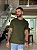 CAMISETA MASCULINA LISA - VERDE MILITAR - Imagem 1