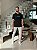 CAMISETA MASCULINA LACOSTE - PRETO - Imagem 4