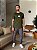 CAMISETA MASCULINA CALVIN KLEIN JEANS - VERDE MILITAR - Imagem 4