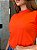 T-SHIRT GOLA ALTA LISA - LARANJA - Imagem 2