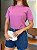 T-SHIRT GOLA ALTA LISA - ROXO MAGIC - Imagem 3