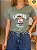T-SHIRT DTF LOS ANGELES, CALIFORNIA - VERDE ELEMENTARY - Imagem 3