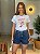 T-SHIRT DTF A LITTLE BIT DRAMATIC - BRANCO - Imagem 1