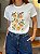 T-SHIRT DTF LIMÕES FLORAIS - OFF WHITE - Imagem 3
