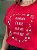 T-SHIRT DTF AGRADECER É A ARTE DE ATRAIR COISAS BOAS - VERMELHO - Imagem 2