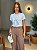 T-SHIRT DTF NOSSA SENHORA STRASS AZUL - BRANCO - Imagem 1
