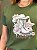 T-SHIRT DTF LET´S GO GIRLS ESTRELA - VERDE MILITAR - Imagem 2