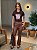 T-SHIRT DTF BEAUTIFUL BUTTERFLY - MARROM EXPRESSO - Imagem 4