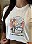 T-SHIRT DTF AMIGO ESTOU AQUI - OFF WHITE - Imagem 2