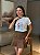 T-SHIRT DTF AMIGO ESTOU AQUI - OFF WHITE - Imagem 1