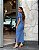 VESTIDO MAITÊ LISO DE ALGODÃO COM BOLSO - AZUL ESTIMADO - Imagem 4