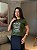 T-SHIRT DTF SOB O MANTO DE MARIA - VERDE MILITAR - Imagem 1