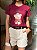 T-SHIRT DTF ENJOY YOURSELF - BORDO - Imagem 3