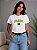 T-SHIRT DTF BRASIL 5 ESTRELAS BORDADO - BRANCO - Imagem 1