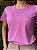 T-SHIRT BORDADA CORAÇÕEZINHOS - ROXO MAGIC - Imagem 2