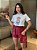 T-SHIRT DTF URSO CHAPEU - OFF WHITE - Imagem 1