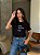 T-SHIRT DTF CONTINUE A NADAR - PRETO - Imagem 1