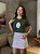 T-SHIRT DTF TULIPA ROSA - VERDE MILITAR - Imagem 1