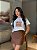 T-SHIRT DTF CHAPEU E VIOLÃO - OFF WHITE - Imagem 1