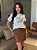 T-SHIRT DTF CARTAS COUNTRY - OFF WHITE - Imagem 1
