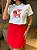 T-SHIRT DTF CACHORRO ÔCULOS CORAÇÃO - BRANCO - Imagem 3