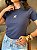 T-SHIRT CANELADA ADIDAS - AZUL MARINHO - Imagem 2