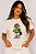 T-SHIRT DTF URSO BRASIL CORE - OFF WHITE - Imagem 1