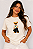 T-SHIRT DTF URSO BRASIL ÔCULOS - OFF WHITE - Imagem 1