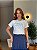 T-SHIRT DTF JESUS HAS MY BACK - OFF WHITE - Imagem 1