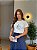 T-SHIRT DTF NOSSA SENHORA LAÇO AZUL - OFF WHITE - Imagem 1