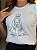 T-SHIRT DTF ROGAI POR NÓS - BRANCO - Imagem 2