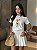 T-SHIRT DTF URSINHA LARANJA - OFF WHITE - Imagem 1
