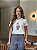 T-SHIRT DTF URSO RALPH LAUREN GORRO - OFF WHITE - Imagem 1
